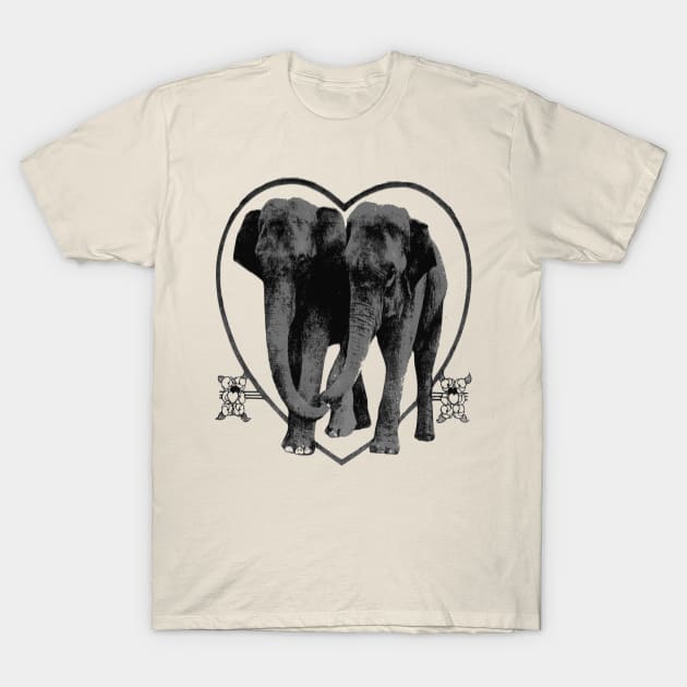 true elephants love T-Shirt by creativeminds